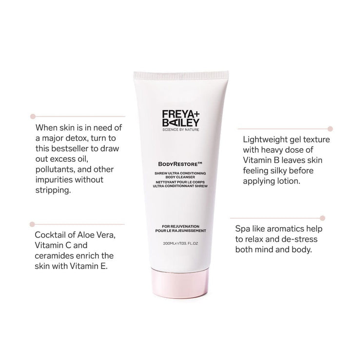 Shrew Ultra Conditioning Body Cleanser - Freya + Bailey Skincare